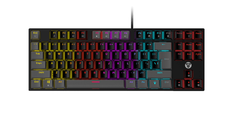 FANTECH ATOM MK876 ARABIC RGB MECHANICAL KEYBOARD FANTECH ATOM MK876 ARABIC RGB MECHANICAL KEYBOARD